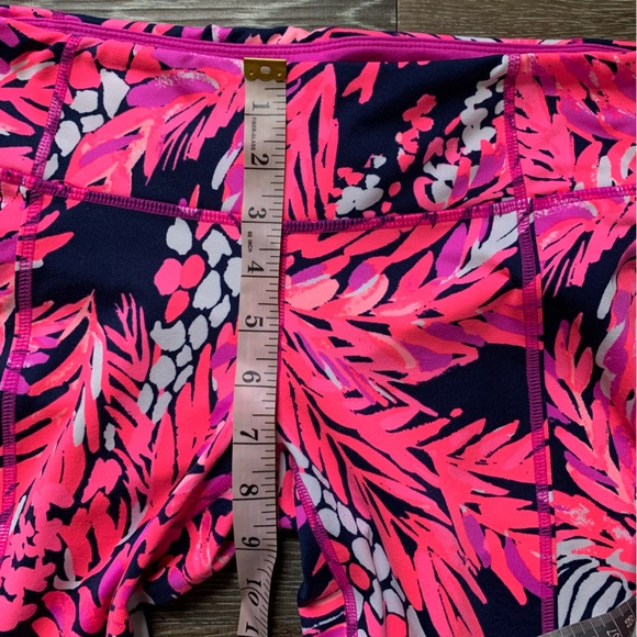 Lilly Pulitzer Weekender Pink Cropped Leggings S - Picture 6 of 7